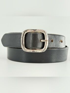 GAP Women’s XS Vintage Black Leather Belt Made in USA